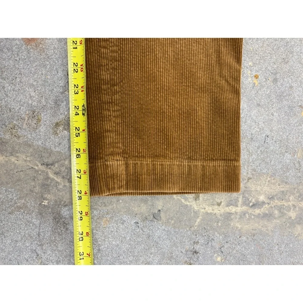 Polo Ralph Lauren Mens Brown Corduroy Classic Fit Pants 32x30 Stretch Cotton